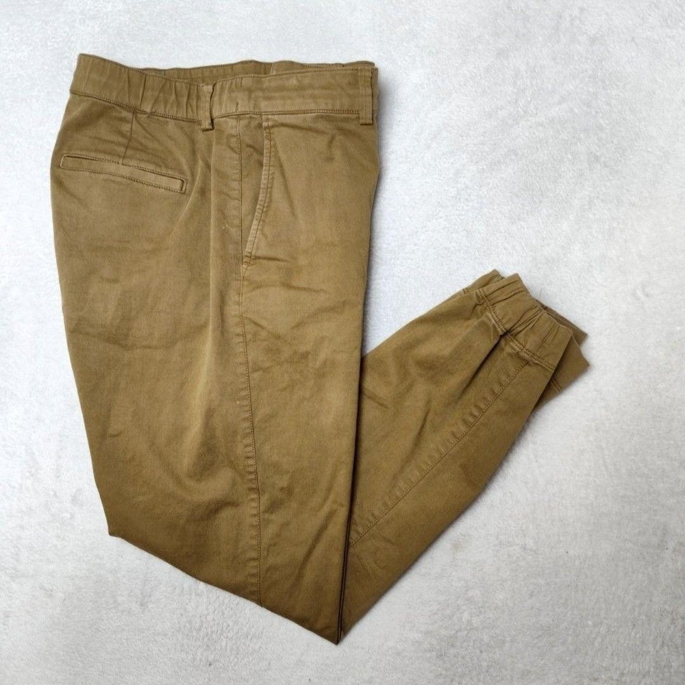 Flint And Tinder Pants‎ Mens 34x30 Brown Jogger Slim Stretch Drawstring Work